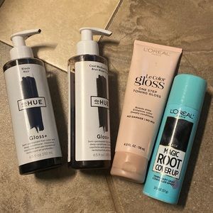 Black hair gloss DP HUE